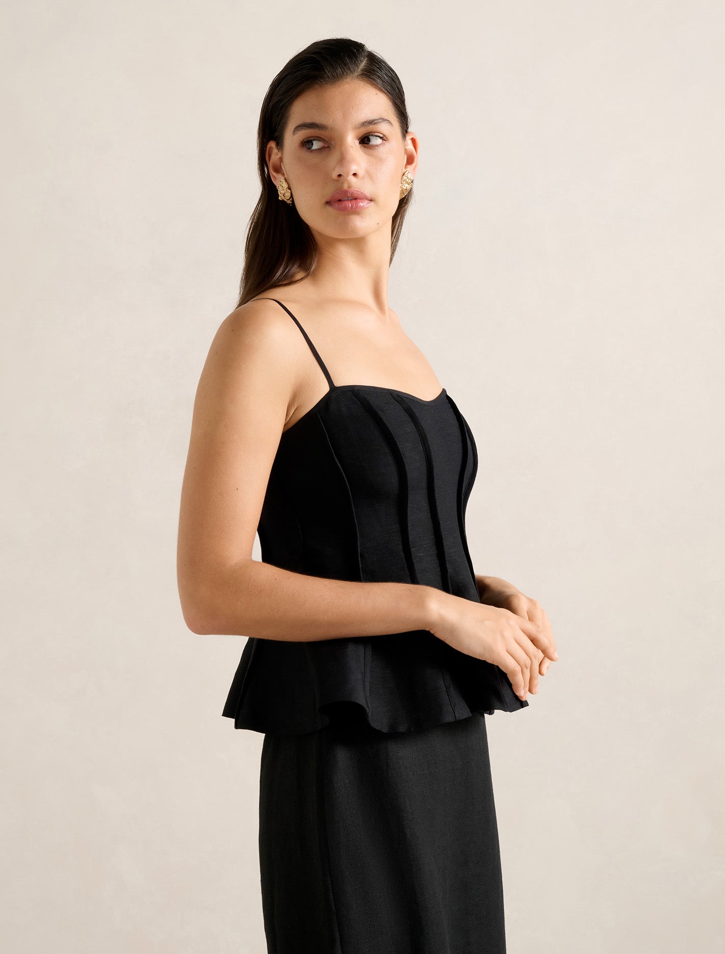 Caitlin Peplum Top Forever New