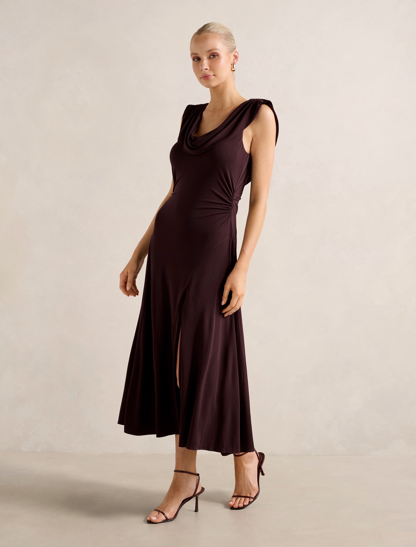 Oceana Cowl Jersey Dress Forever New