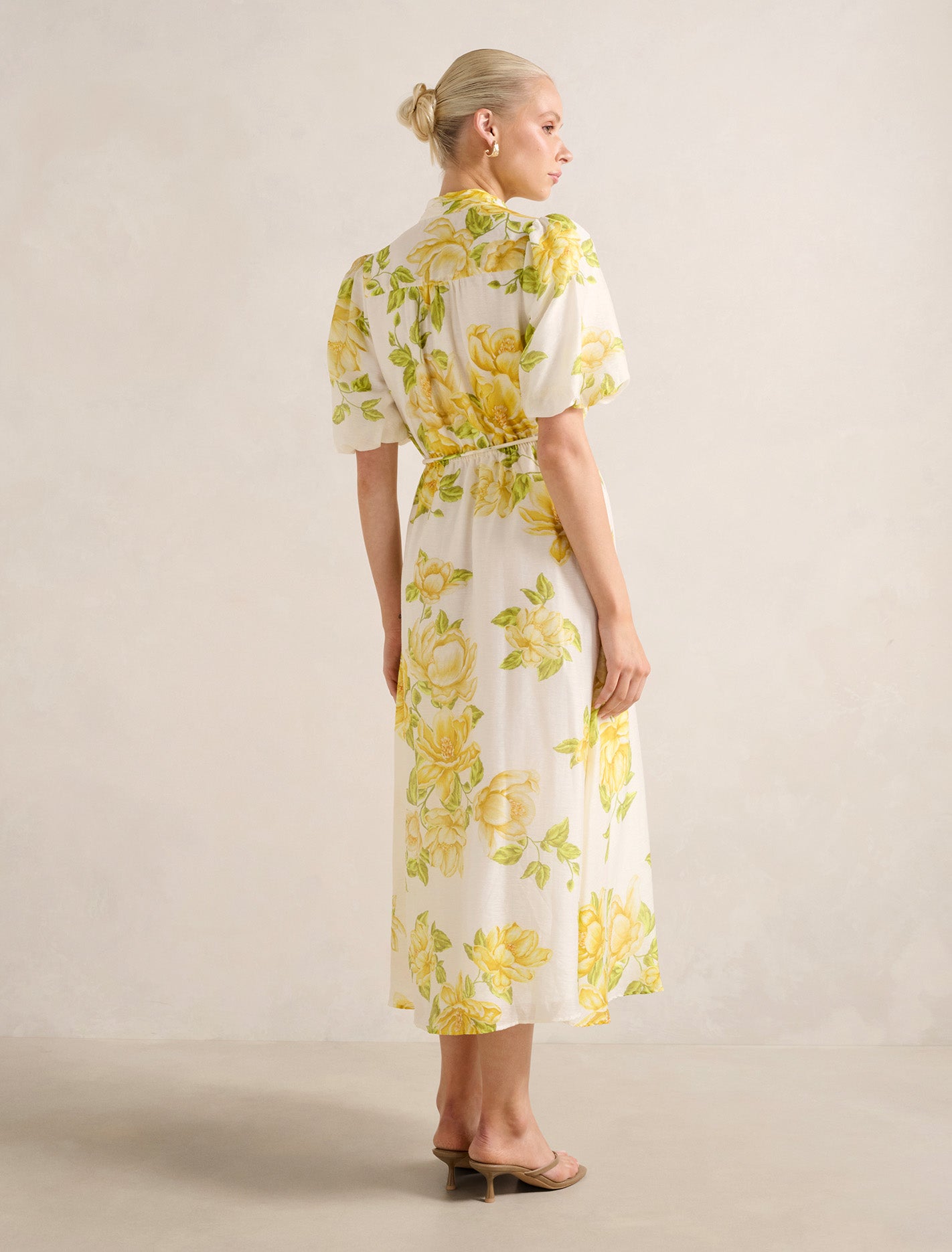 Macey Printed Midi Dress Forever New