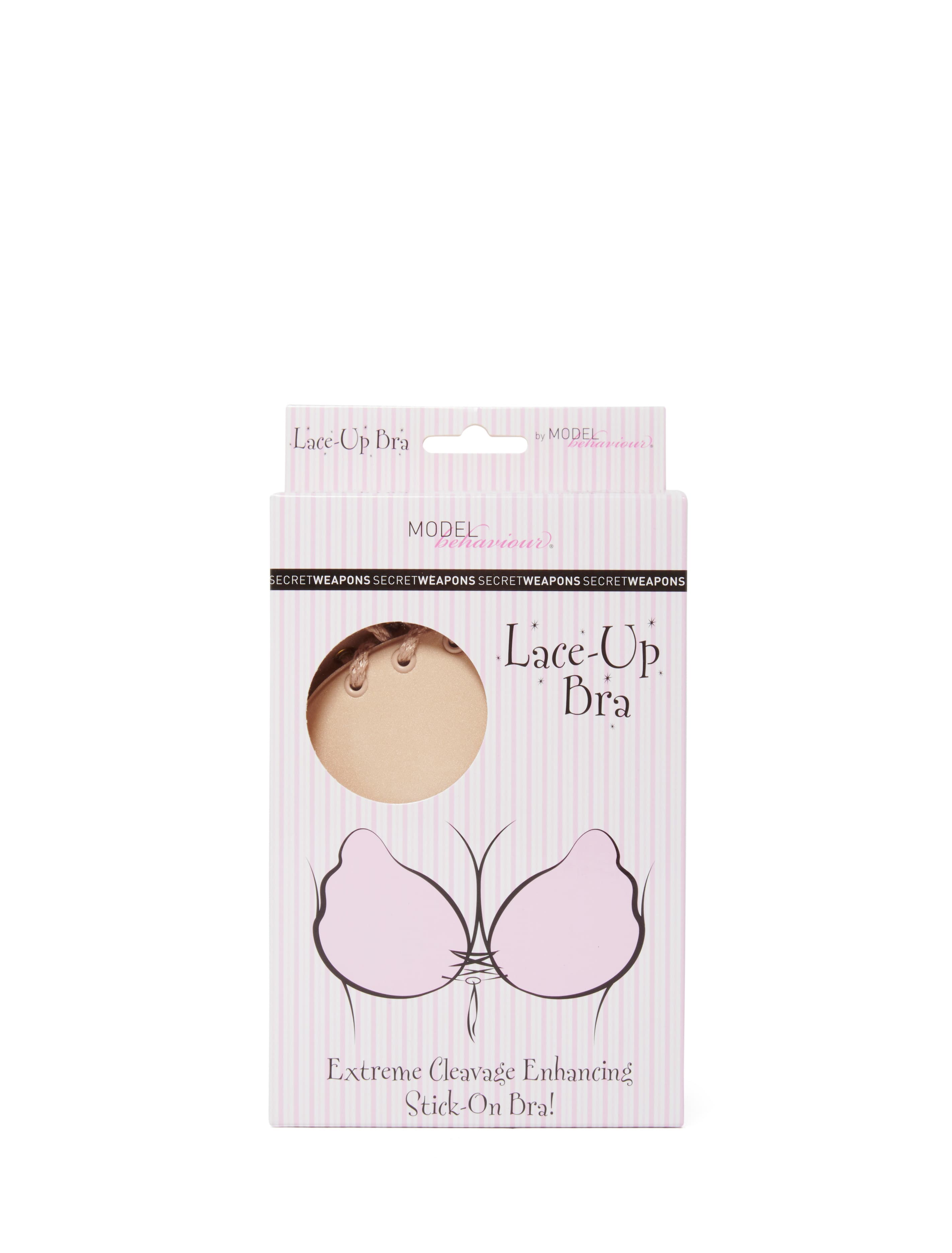 Lace Up Bra Nude Forever New
