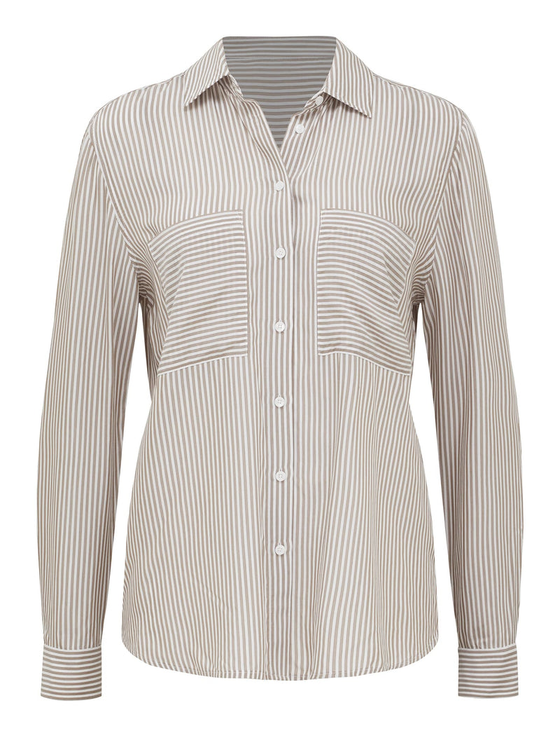 Adara Stripe Shirt Forever New