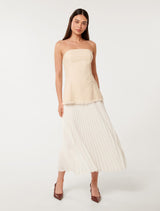 Hailee Pleated Skirt Forever New