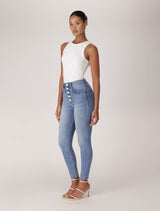 Ashley Mid-Rise Ankle Skinny Jeans Forever New