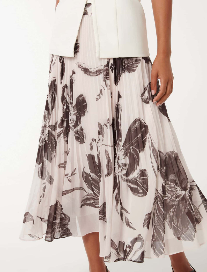 Aurora Pleated Skirt Forever New