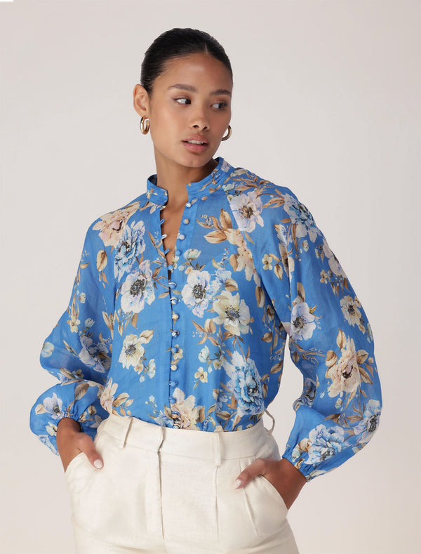 Celeste Raglan Blouse Forever New