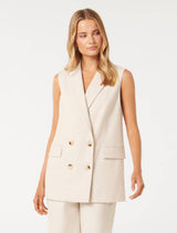 Darcy Sleeveless Blazer Forever New