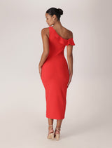 Tyra One Shoulder Ruffle Bodycon Dress Forever New