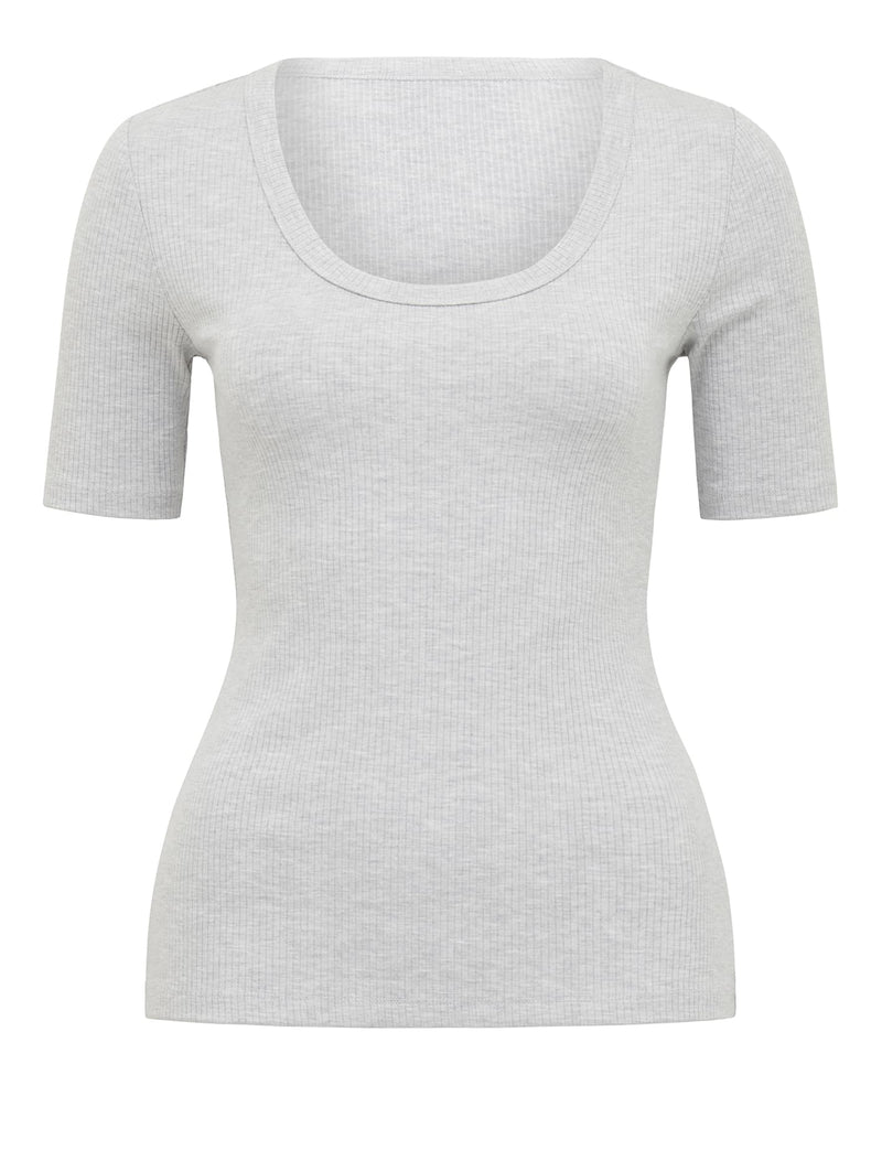 Avery Scoop Neck T-Shirt Forever New