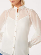 Sasha Organza Blouse Forever New