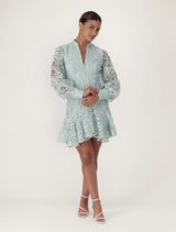 Iris Lace Mini Dress Forever New