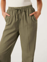 Indie Linen Blend Pants Forever New