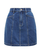 Kaylie Denim Mini Skirt Forever New