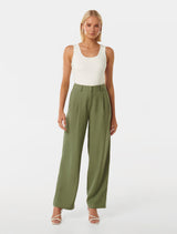 Bridget Bamboo straight Leg Pants Forever New