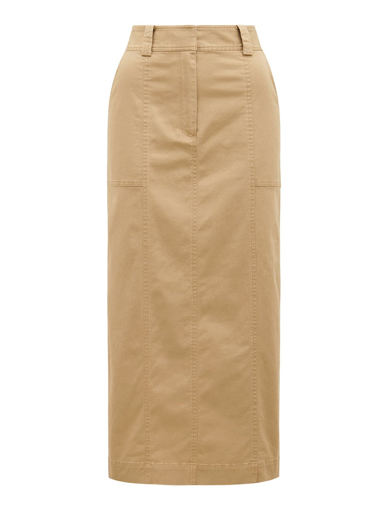 Farrah Pintuck Maxi Skirt Forever New