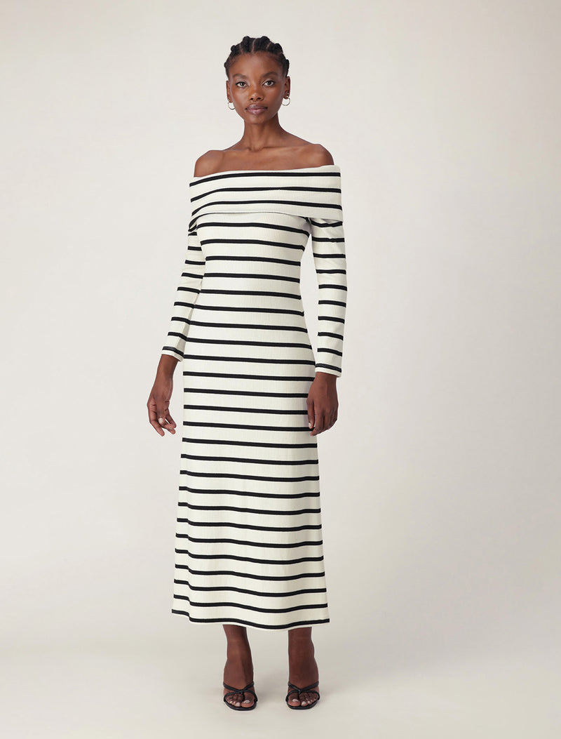 Louise Long Sleeve Midi Dress Forever New