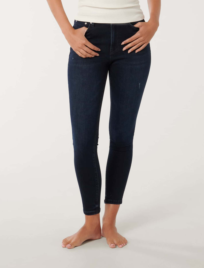 Nala Mid-Rise Skinny Jeans Forever New