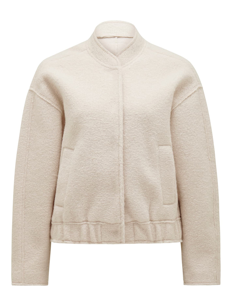 Otto Textured Bomber Jacket Forever New