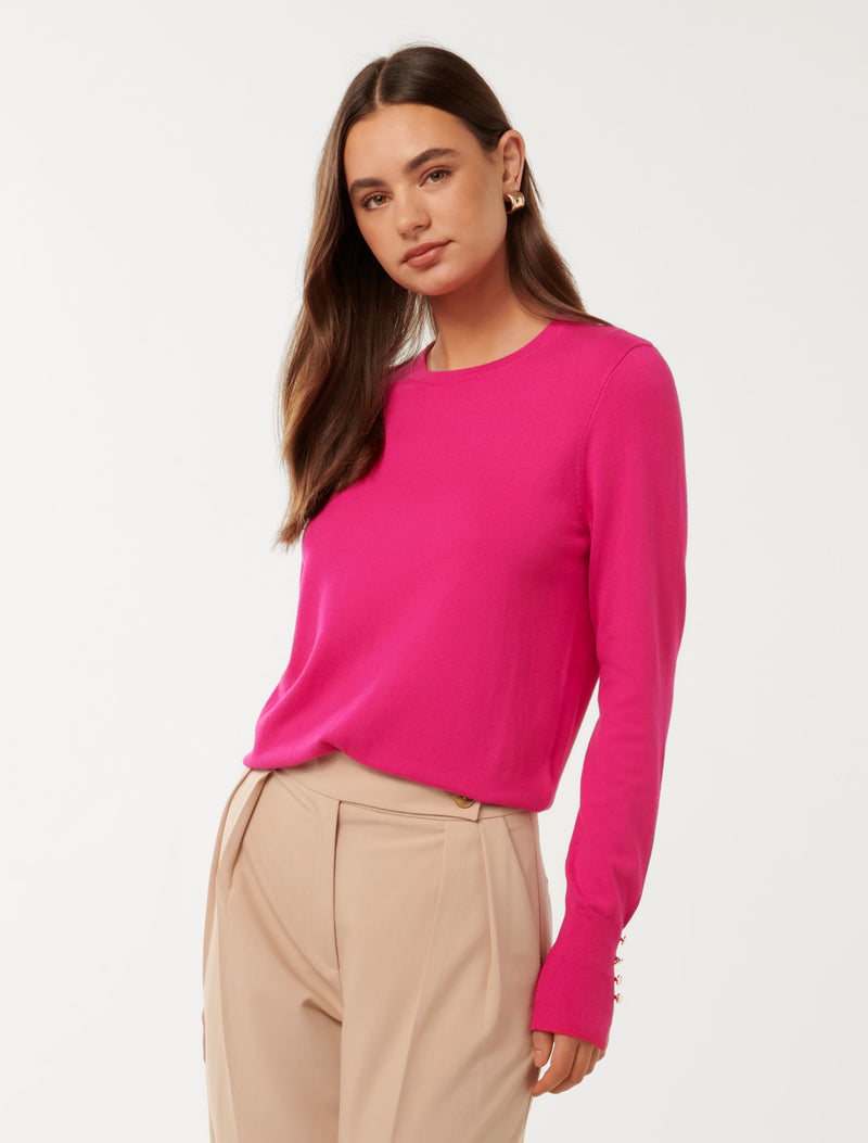 Katie Crew Neck Sweater Forever New