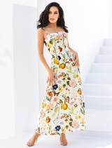 Flora Drop Waist Maxi Dress Forever New