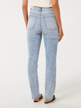 Rebecca High Rise Straight Jeans Forever New