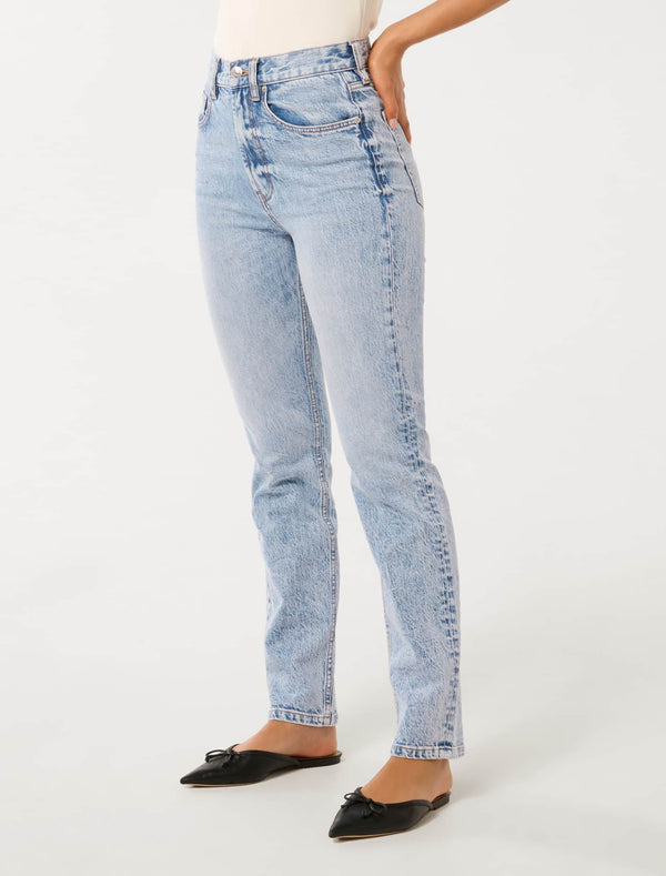 Rebecca High Rise Straight Jeans Forever New