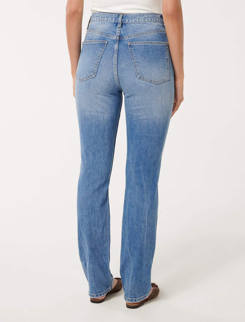 Rebecca High Rise Straight Jeans Forever New