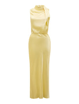 Sienna High Neck Satin Maxi Dress Forever New