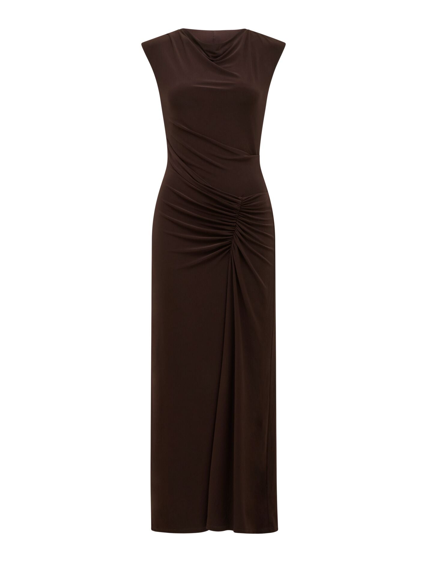 Carrie Draped Bodycon Midi Dress Forever New