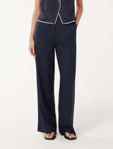 Nia Tipped Wide Leg Pant Forever New