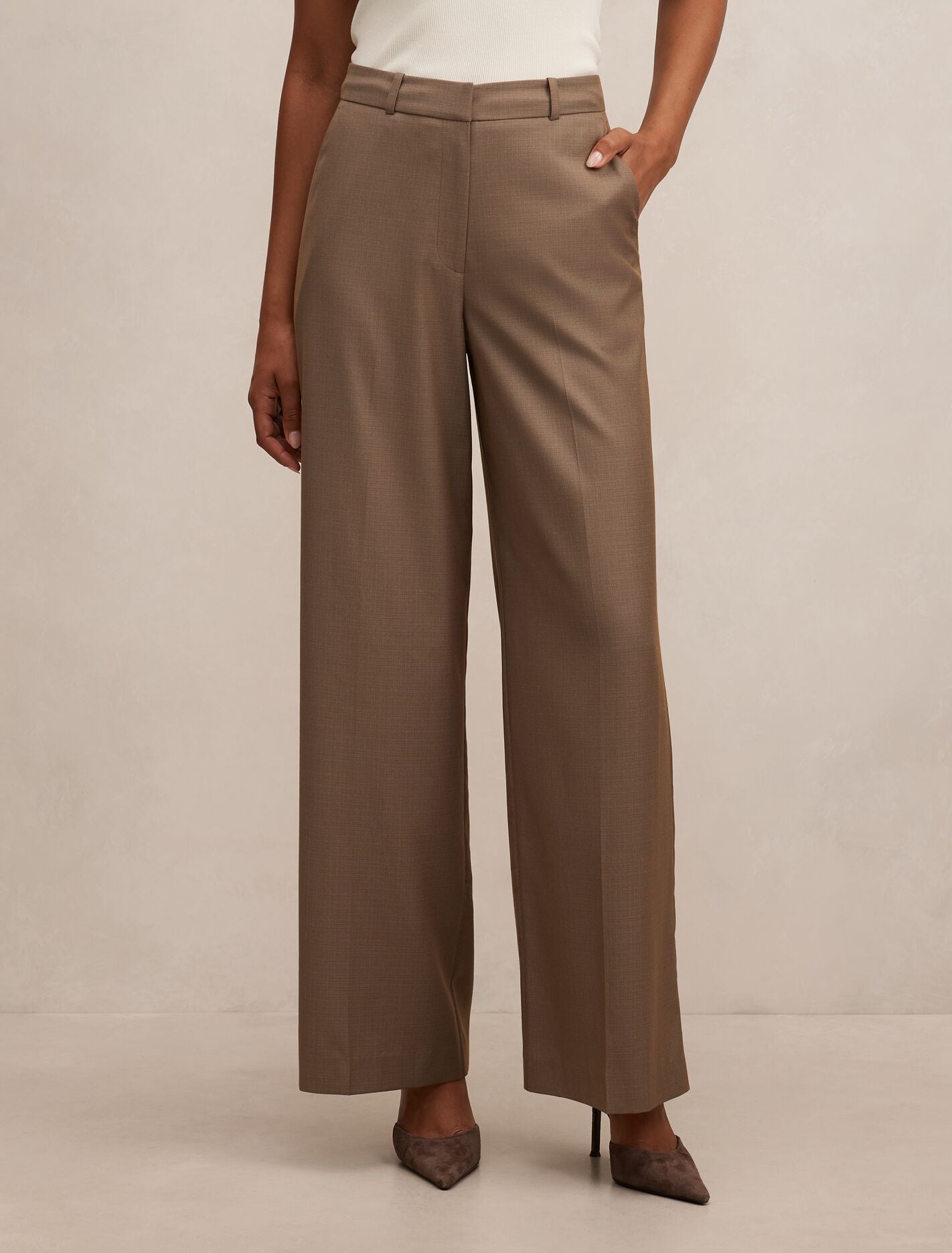 Harper Wide Leg Pants Hazel Suit Forever New