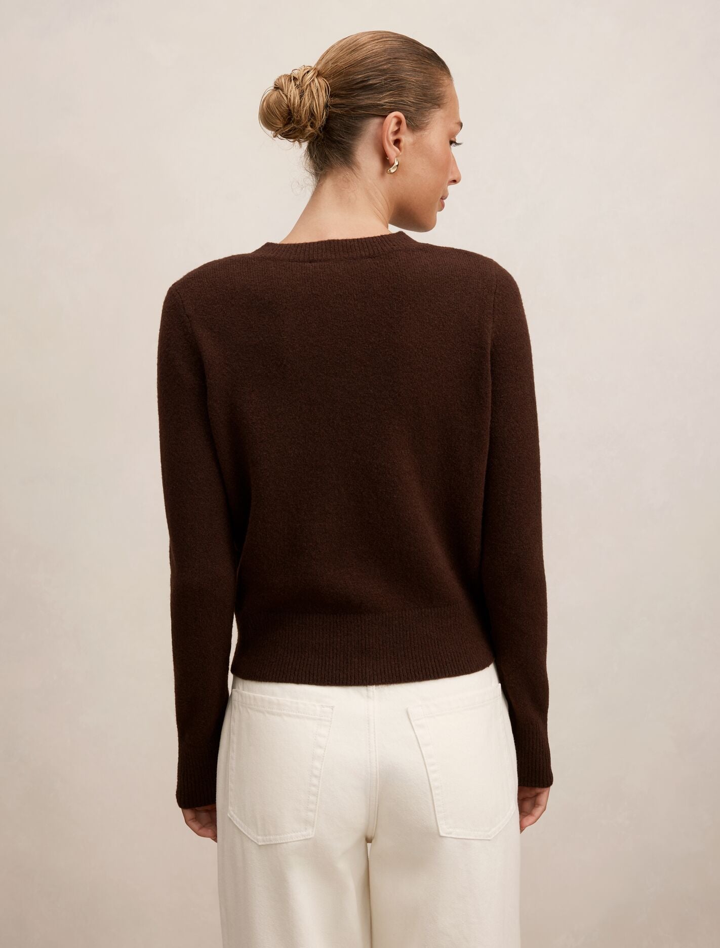 May Crew Neck Cardigan Forever New