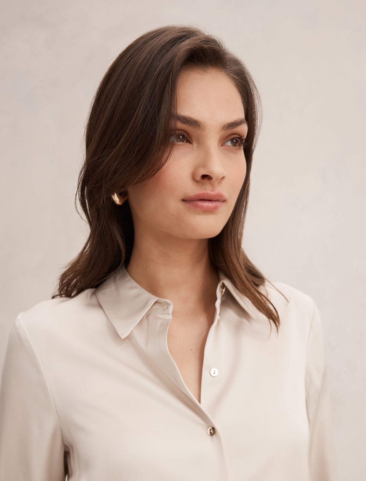 Coco Satin Shirt Forever New