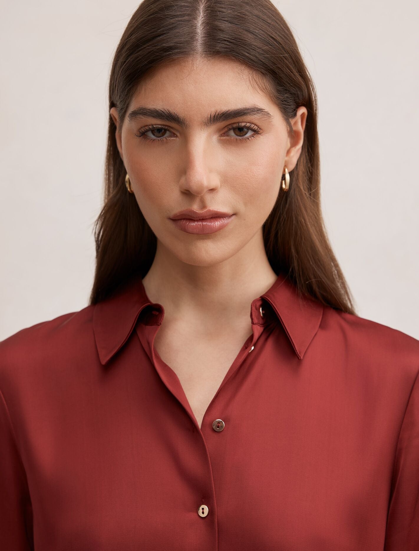 Coco Satin Shirt Forever New