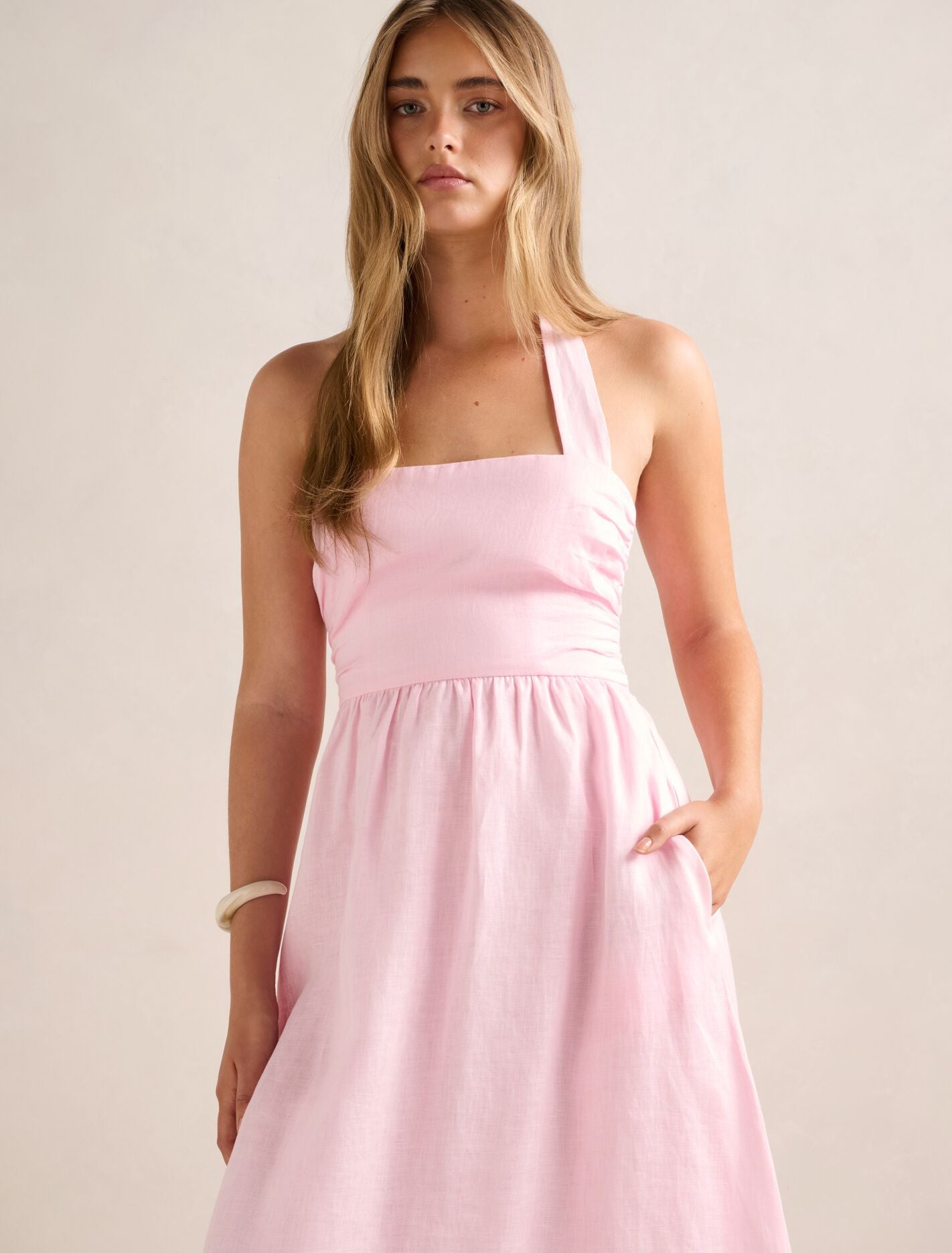 Tilda Halter Midi Dress Forever New