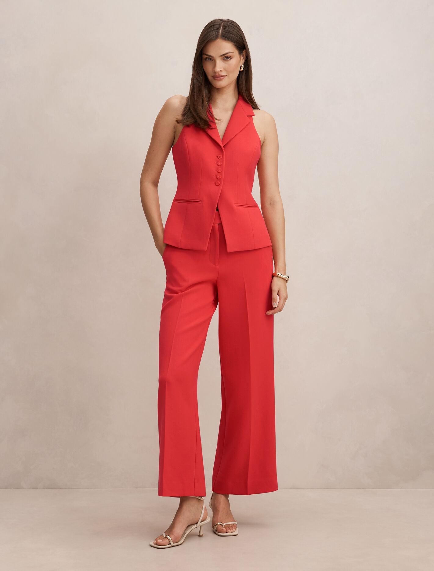 Noelle Halter Waistcoat Forever New