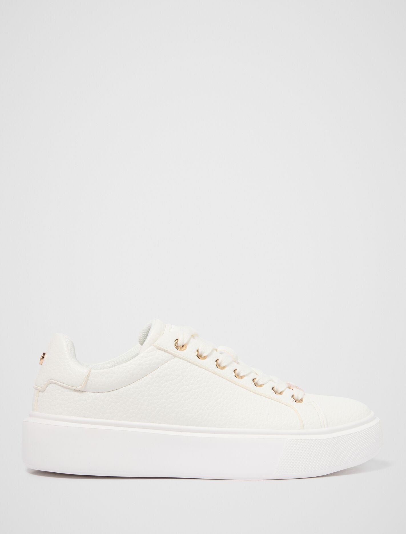 Eleanor 2 Flatform Sneaker White Forever New
