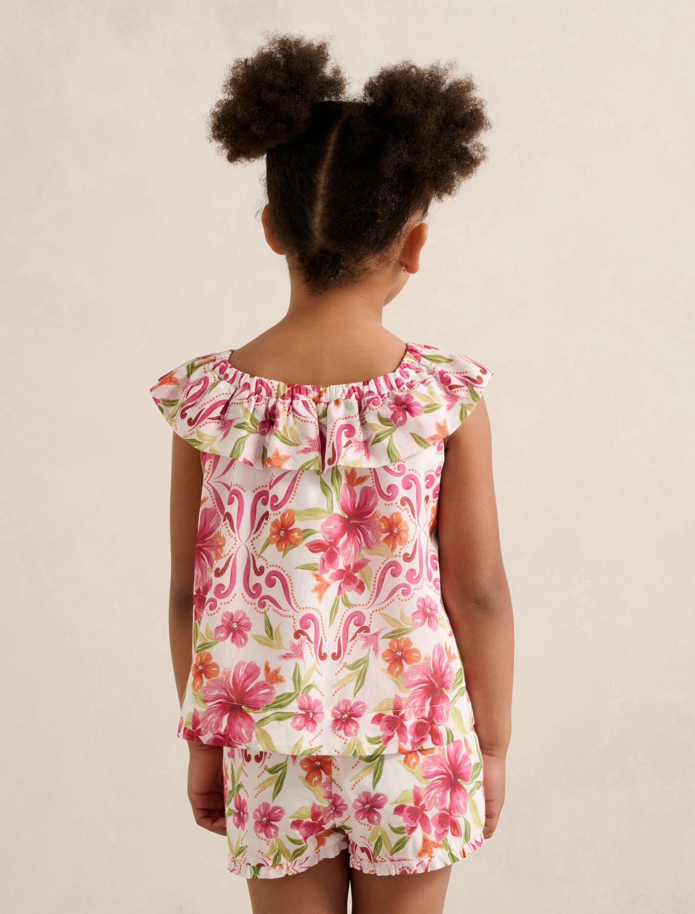 Pia Girls Ruffled Babydoll Top Forever New