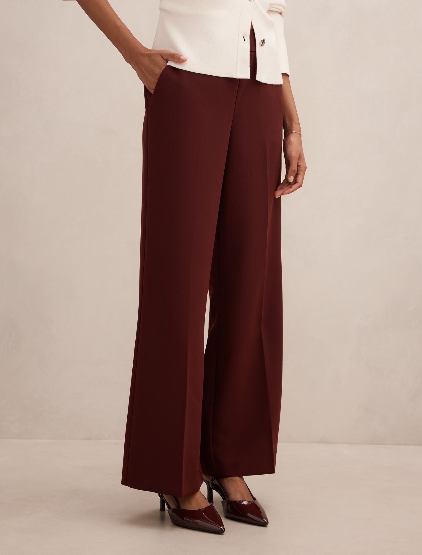 Marissa Petite Wide Leg Pants Forever New