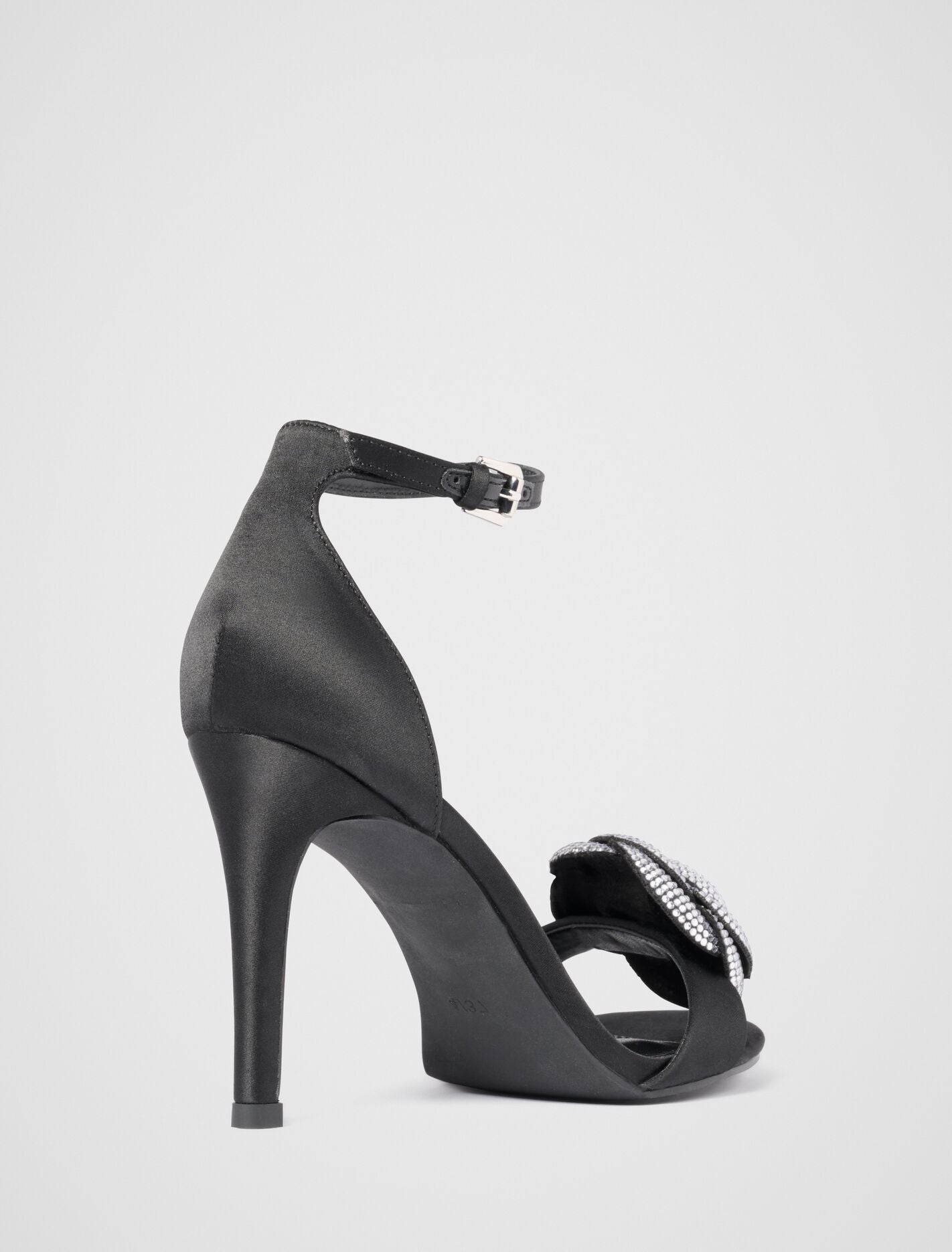 Joanna Jewelled Flower Sandal Heel Forever New