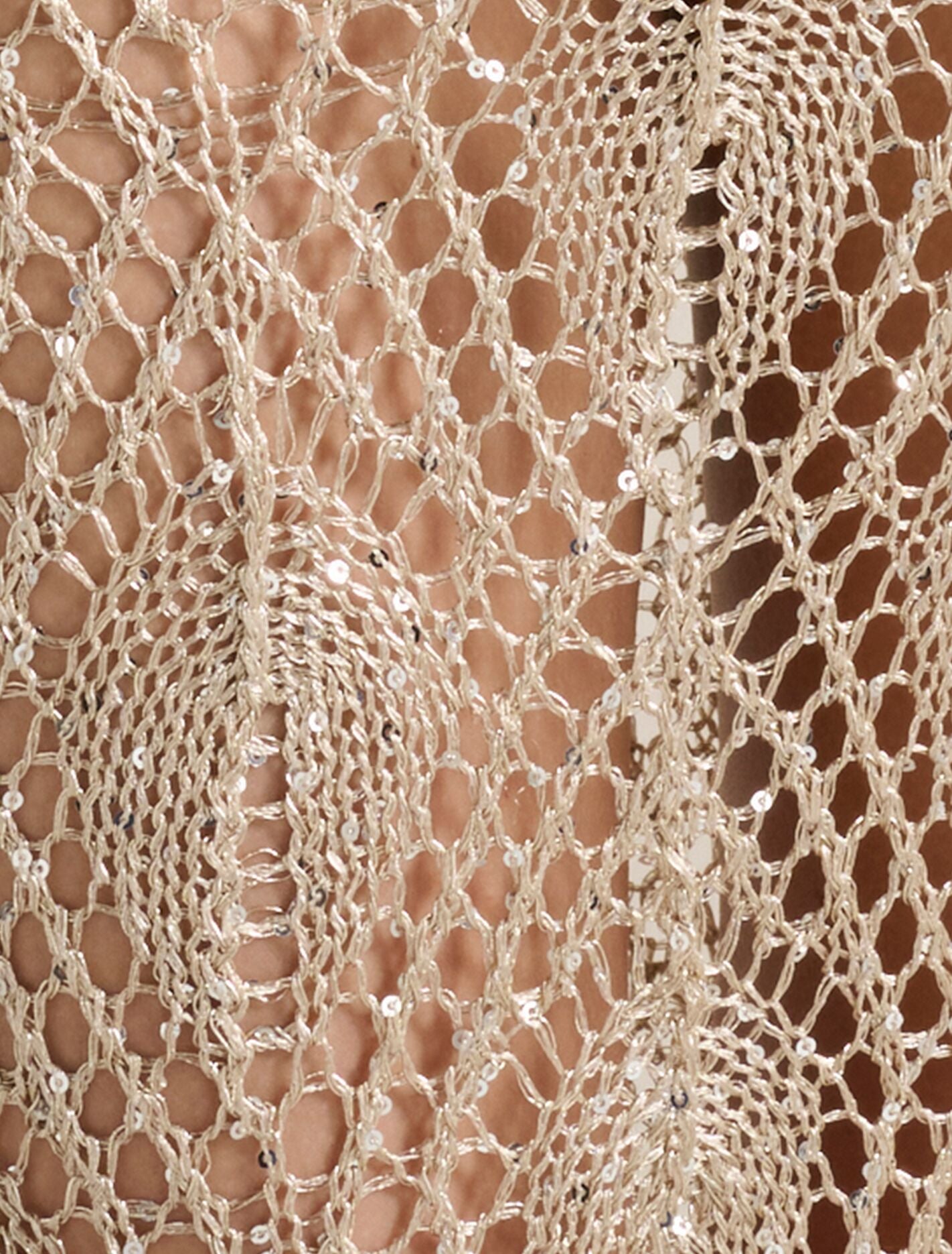 Sienna Sequin Crochet Cover Up Forever New