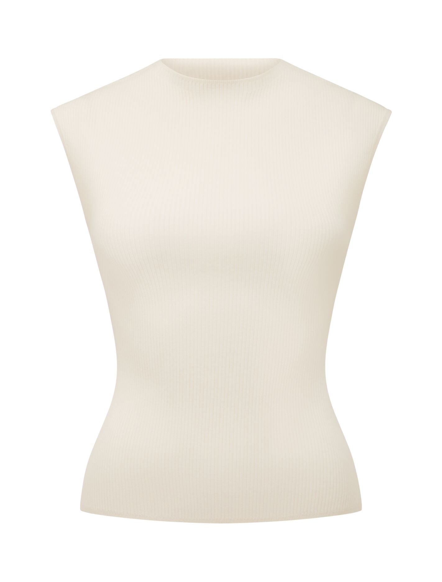 Kallie Extended Shoulder Rib Top Forever New