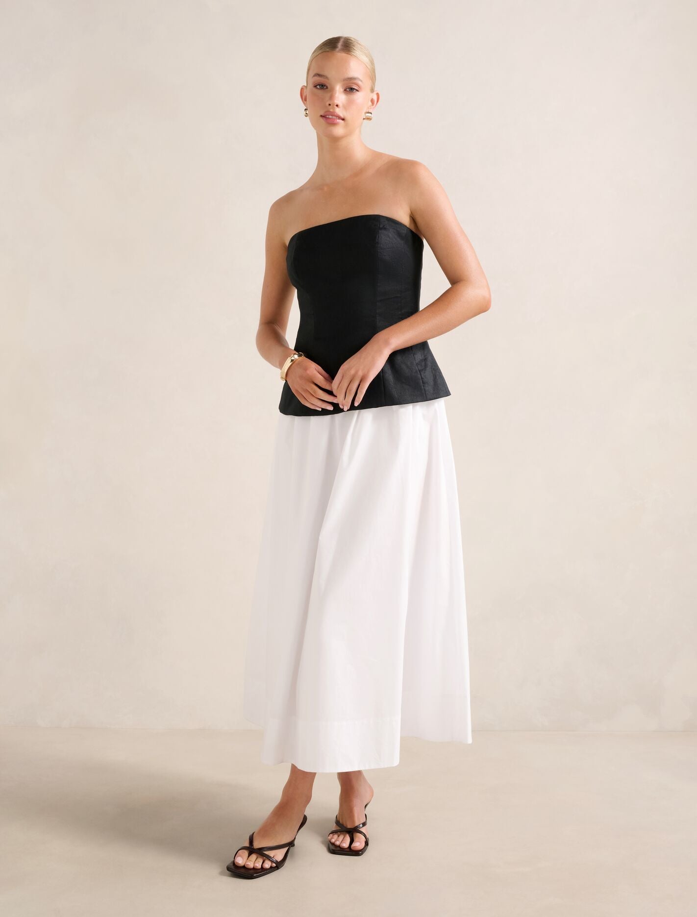 Helena Strapless 2 In 1 Midi Dress Forever New