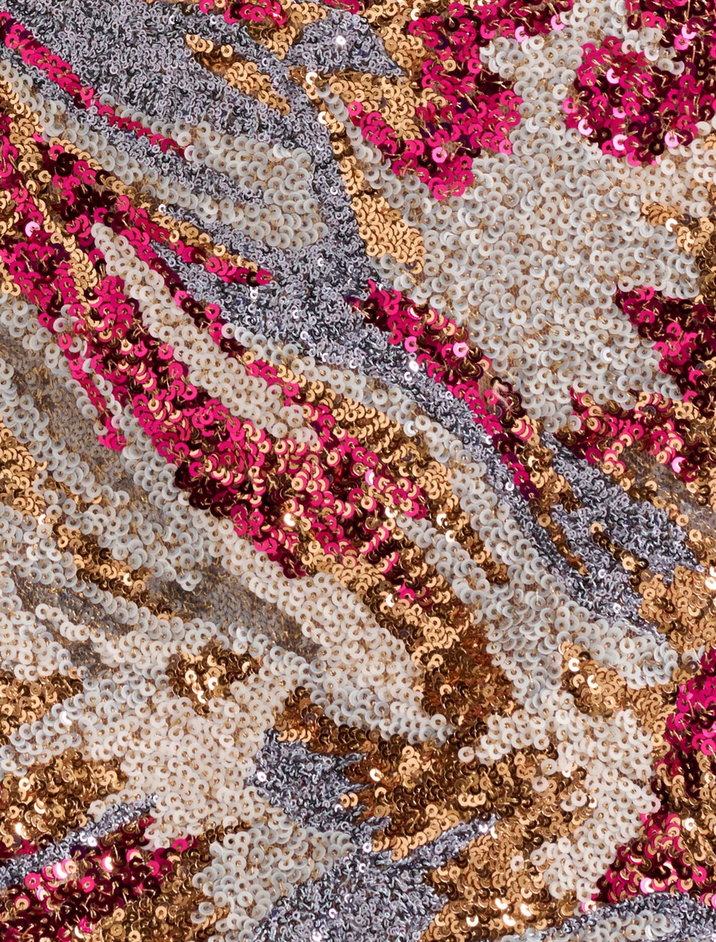 Ariana Floral Sequin Mini Skirt Forever New