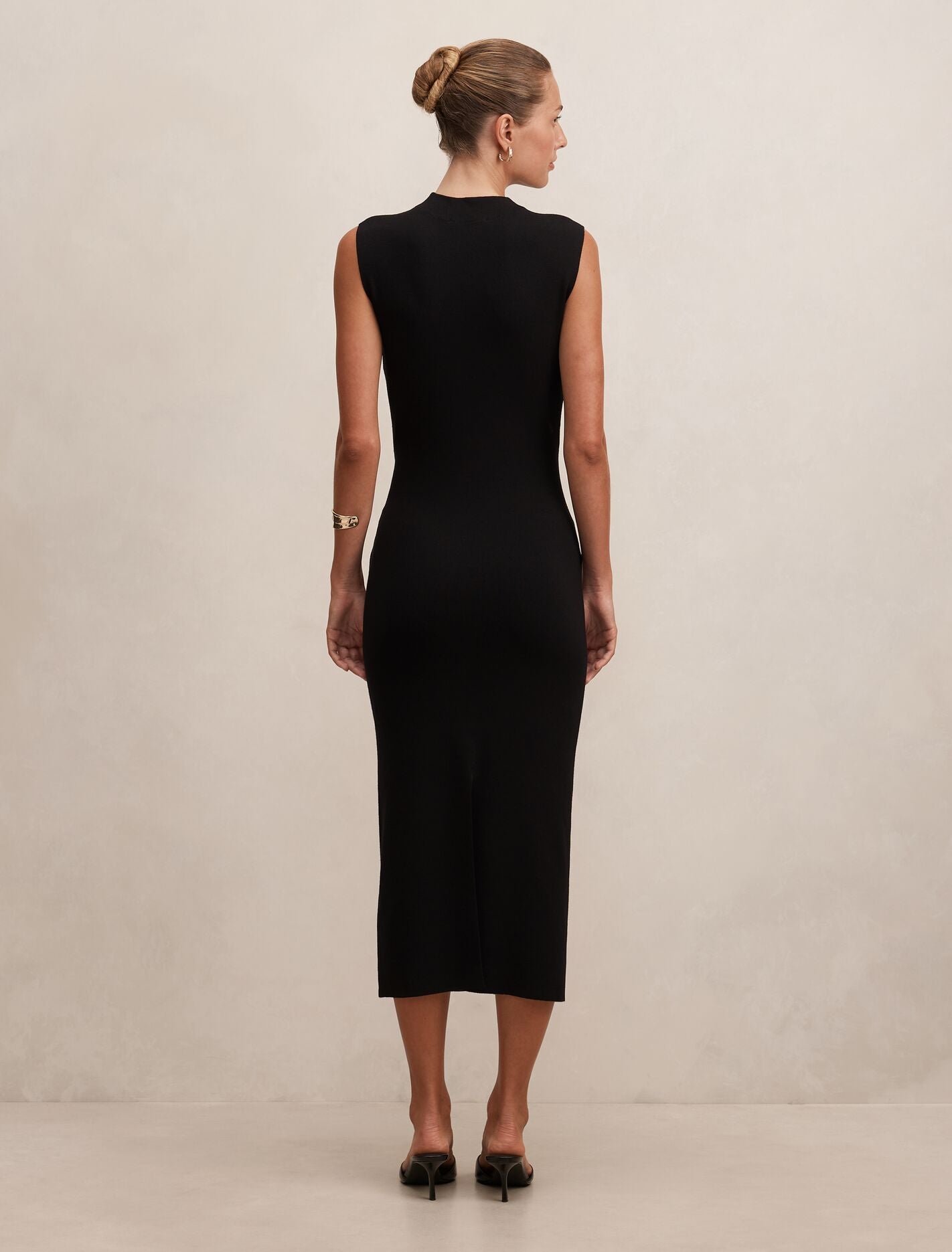 Margot Wrap Detail Knit Midi Dress Forever New