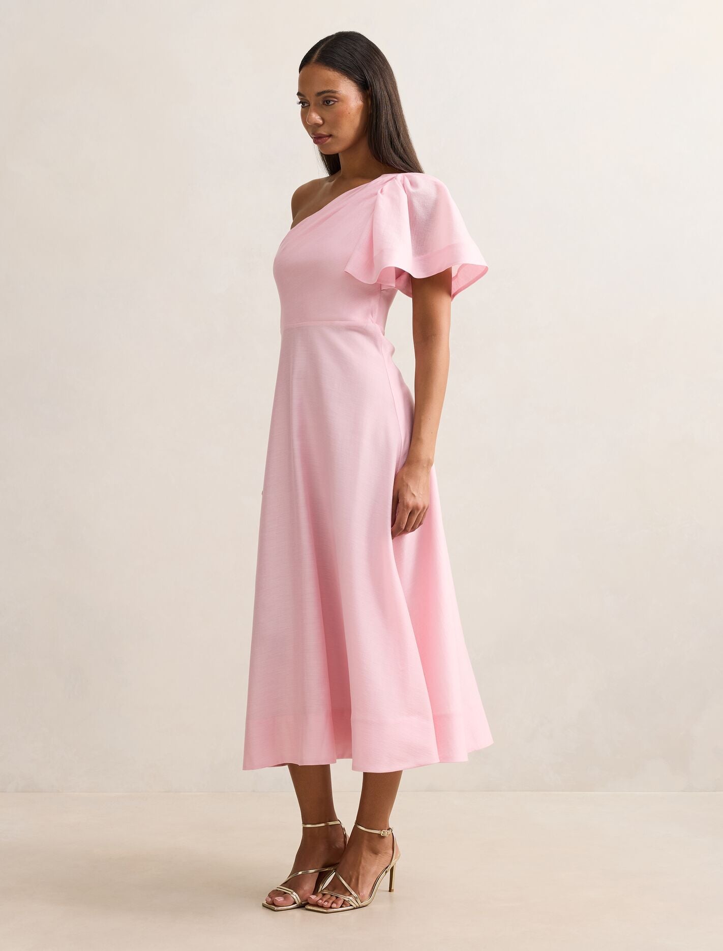 Mattea One Shoulder Midi Dress Forever New