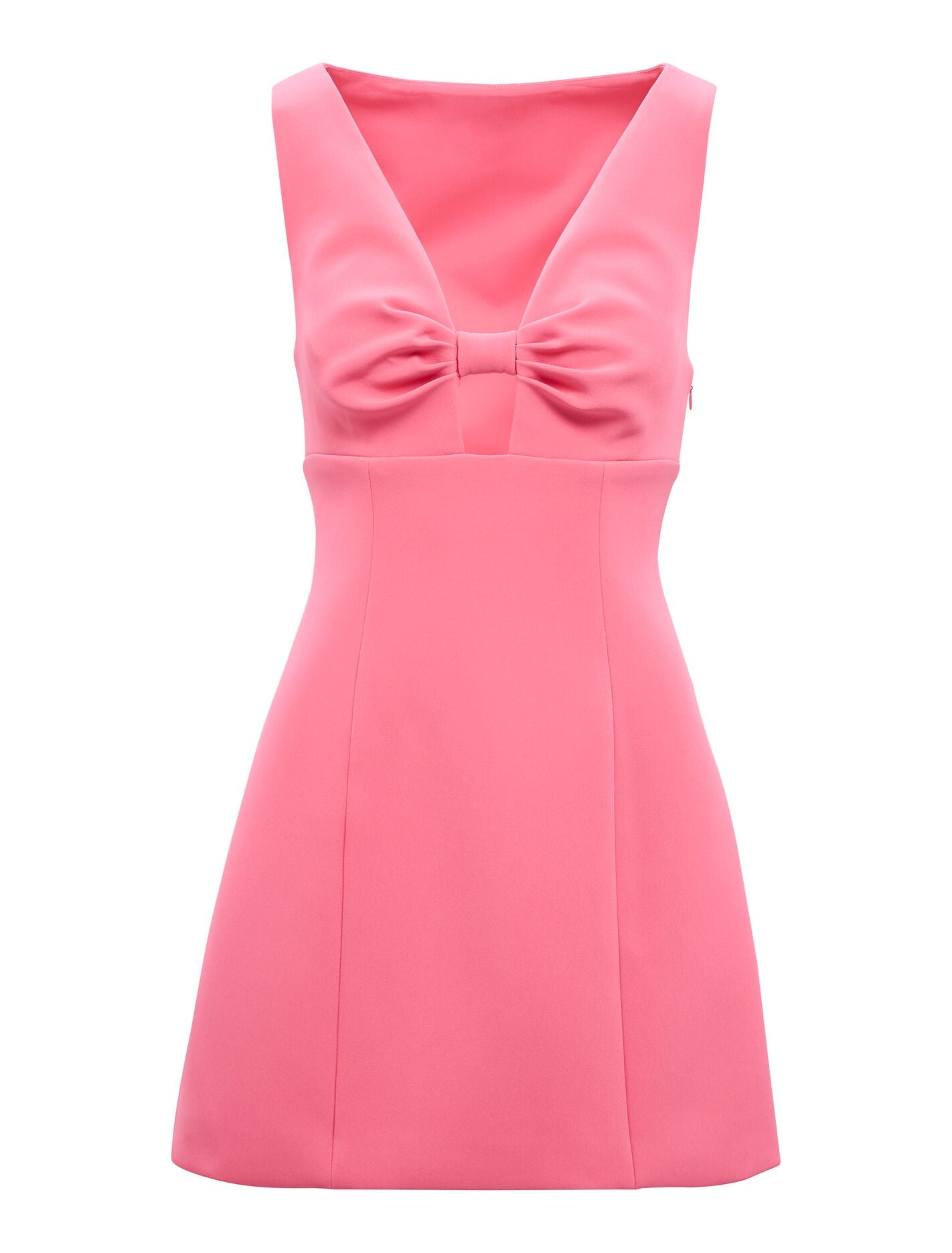 Indigo Knot Front Mini Dress