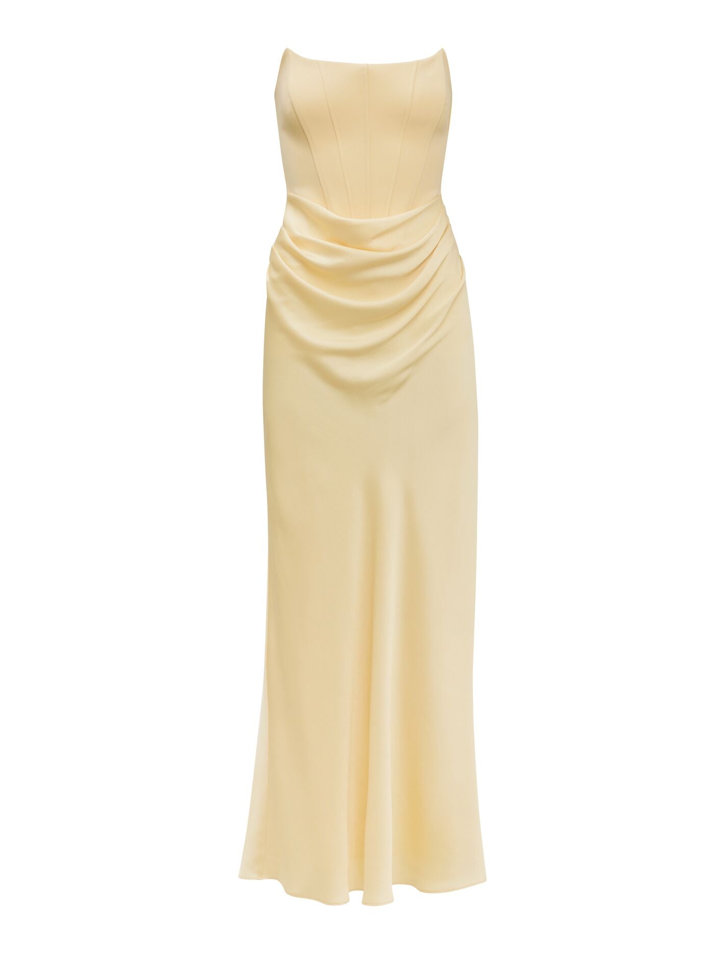 Isra Drape Strapless Maxi Dress Forever New