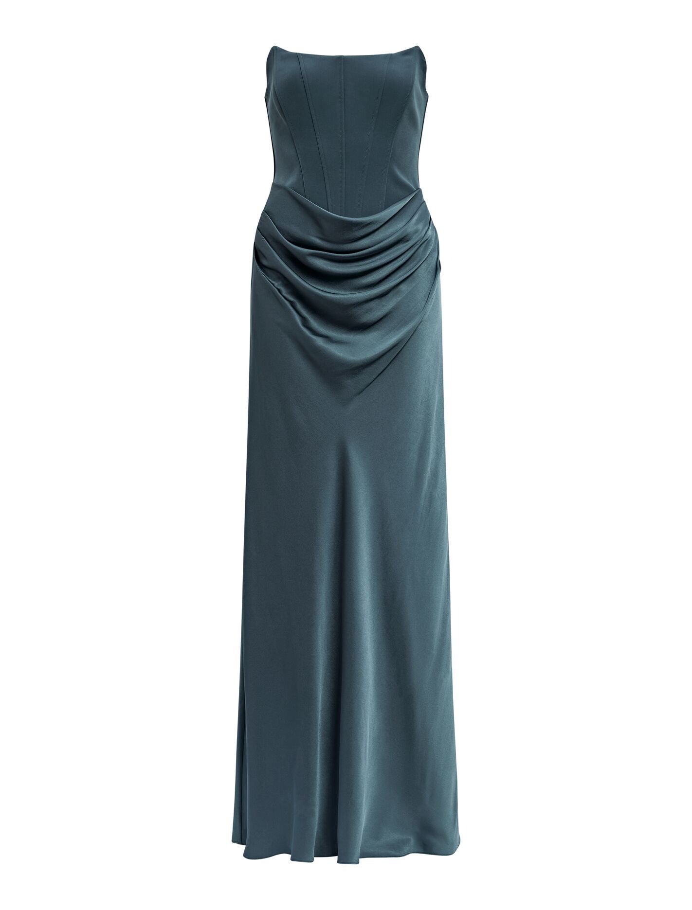 Isra Drape Strapless Maxi Dress Forever New