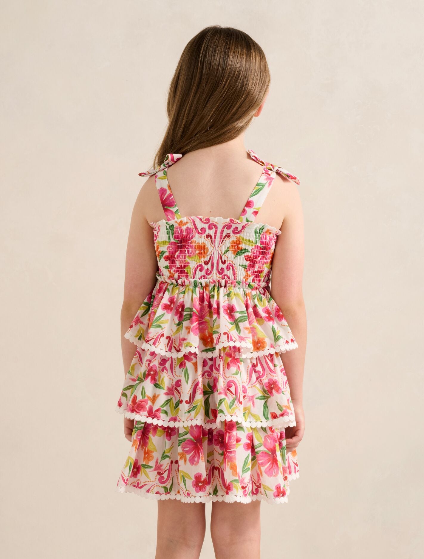 Malia Girls Tiered Dress Forever New