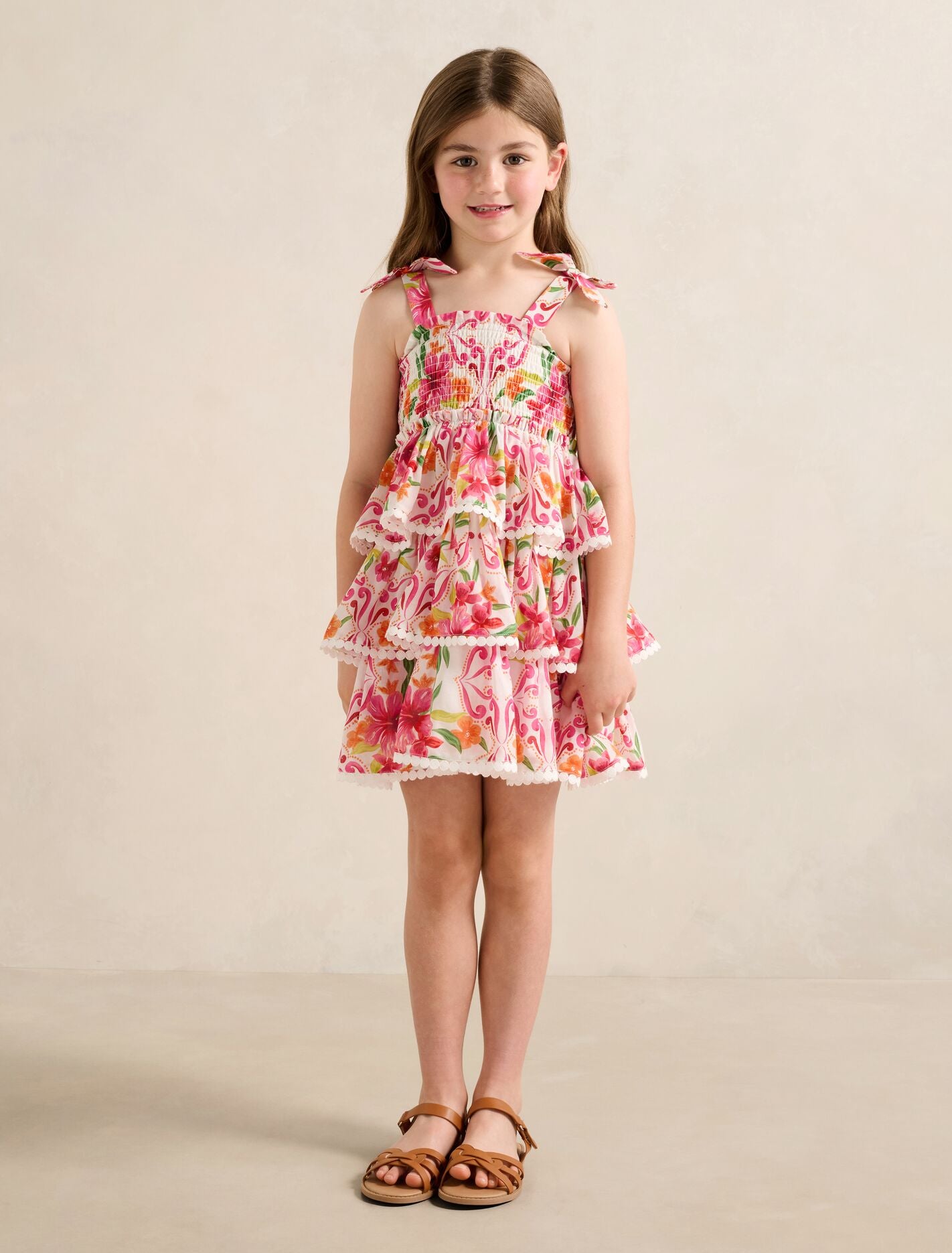 Malia Girls Tiered Dress Forever New